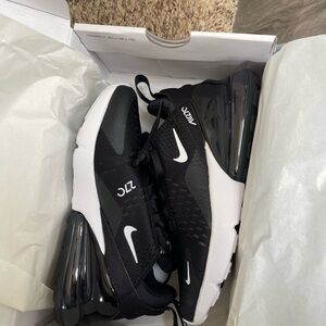 Nike Air Max 270 Black and White Sneakers
